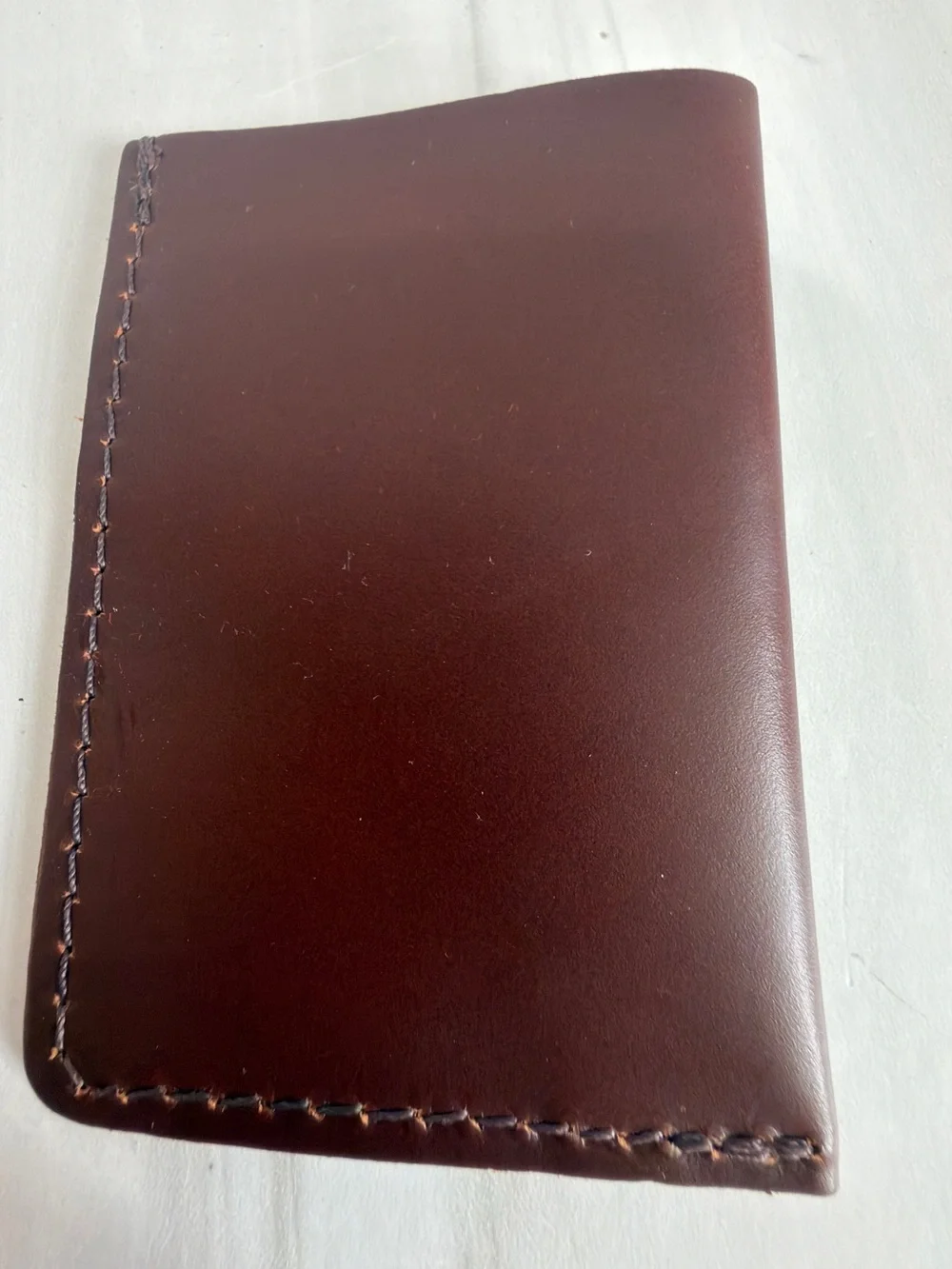 PORTLAND LEATHER GOODS MINIMALIST CREDIT CARD SLOT BROWN SLIM TRAVEL